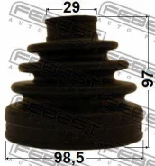 ������� ���� ���������� �������� 98.5x97x29 | ����/��� | Toyota, Nissan, Volkswagencampmob. (TYP2, Transp. LT), Patrol Y62, GRA [178Febest0215Y62] 021...