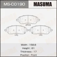 ������� �������� Masuma MS-C0190 / TANK T300 front Masuma, �������� MSC0190 ����