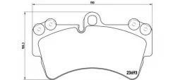 ������� ��������� �������� �������� ��� Volkswagen Touareg, AUDI Q7, Porsche Cayenne Brembo P 85 065 P85065 ����
