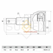 ���� ��������, ����� ����/��� Sufix ST1080 ST1080 ����