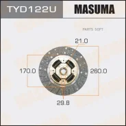 ���� ��������� Masuma 260*170*21*29.8 (1/10) Masuma TYD122U TYD122U ����