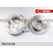 ���� ��������� ������ 262*63.8*10�� 4 �������. �� ������������� Hyundai Accent III (MC) 05- Getz Fenox TB218158 TB218158 ����