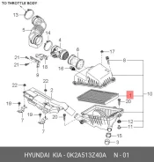 ������ ��������� Hyundai/Kia 0K2A513Z40A 0K2A513Z40A ����