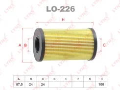 �������� ����������� ������ ��� LAND Rover Range Rover, LAND Rover Discovery, Jaguar XE 15- LYNXauto LO-226 LO226 ����