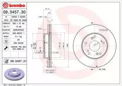 ���� ��������� Standard | ����� | Brembo 09.5457.30 09545730 ����