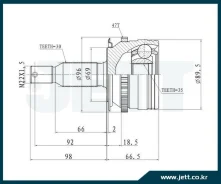 ���� ������� JETT V41-9159 ABS V419159ABS ����