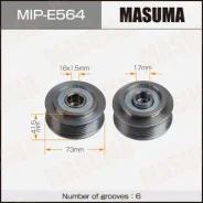 ���� ���������� Masuma, Volvo / D5244T2, B5244T4, B5254T2, B5244T3, D5252T, D5252T Masuma ������� MIP-E564 | �������� �� ��, ������, 5 ����� | �������...