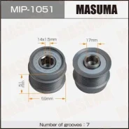 ���� ���������� Masuma, Toyota / 1GR-FE, 2GR-FE, 4GR-FSE, 3GR-FSE, 2TR-FE MIP-1051 MIP1051 ����