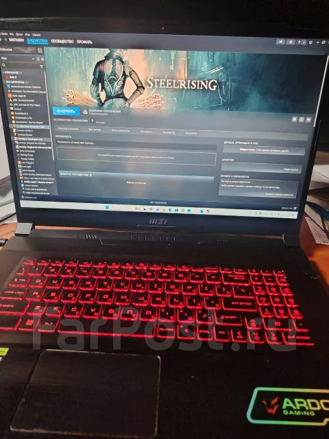 MSI Katana. 2,6����, ��� 8 ��, ���� 256���, WiFi: 1, Bluetooth: 1, ����������� �� 4��. ����