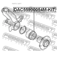 ��������� ������� Nissan NV400 X62 2011.09- �����. (�����������) Febest DAC55900054MKIT DAC55900054MKIT ����