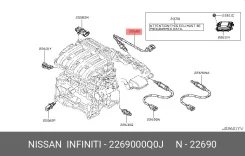 ������ ��������� nissan 22690-00q0j 2269000Q0J ����