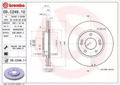 ���� ��������� UV Coated | ����� | Brembo 09. C249.11 09C24911 ����