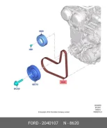 ��������� ������ F1EZ8620A ford 2040107 2040107 ����