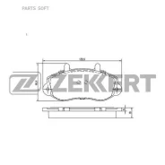 ������� ����. ����. ������. Opel Movano 98- Renault Master II 98- Zekkert BS-2420 BS2420 ����