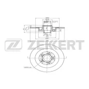 ���� ����. ����. Renault Laguna III 07- Latitude 10- (� ��������� � ����������� � ������� ABS) Zekkert BS-5870BZ BS5870BZ ����