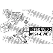 ����� �������� ������ Febest 0524LWRH 0524LWRH ����