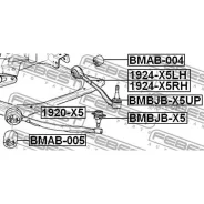 ����� �������� ����� Febest 1924X5LH 1924X5LH ����