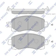 ������� ��������� �������� �������� Subaru Impreza 17 (Severe DUTY) SP4221SD Sangsin Brake SP4221SD SP4221SD ����