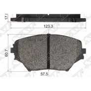 ������� ��������� (�������) Toyota RAV4 (CA20) 00-05 SAT ST-04465-42130, �������� ST0446542130 ����