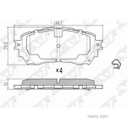 ������� ��������� (�������) Mazda 6 12- / Atenza 12- SAT ST-GHY9-33-28Z, �������� STGHY93328Z ����