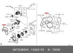 ������ ������� ���������� � ������ Mitsubishi 1340A193 1340A193 ����