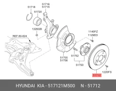 ���� ��������� | ����� | Hyundai/Kia 517121M500 517121M500 ����
