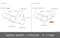 ������ ������������ Nissan 11720-31U02 1172031U02 ����