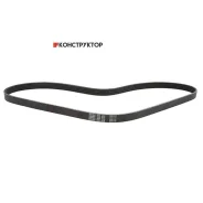 ������ ��������� Bando ��� Caldina 3S 4S FE ST17 ST19 AC MMC 4G93 E52 72A; 5PK1115; (5PK1110 5PK1115SUN) MB813272 9091602345 9091602344 5PK1115 ����