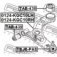 ����� �������� ������ ������ Toyota Passo KGC10 2004-2010 Febest 0124KGC10RH 0124KGC10RH ����