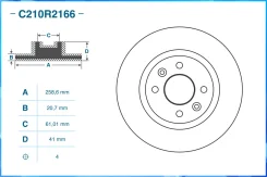 ��������� ���� �������� C210R2166 Cworks C210R2166 C210R2166 ����