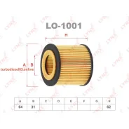 ������ �������� �������� Lynxauto LO1001 LO1001 ����