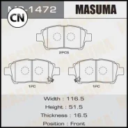 ������� �������� ��������, 116.5x51.5x16.5 Masuma MS1472 MS1472 ����