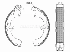 ������� ��������� ���������� Toyota Caldina (T190, T210) 92-02 / Camry Japan 90-98 Baikor BKBR0086 BKBR0086 ����