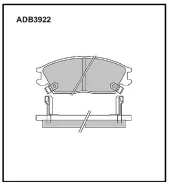������� ��������� �������� �������� ��� Hyundai Accent, Hyundai GETZ, Hyundai Lantra allied-nippon adb3922 ADB3922 ����