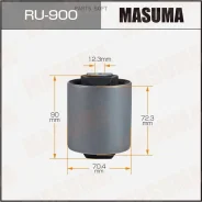 ����������� Masuma BMW X5 (E70) front Masuma RU900 RU900 ����