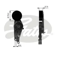 ����� �������� ��������� ������������ ��� AUDI A4, AUDI A6 gates t38207 T38207 ����
