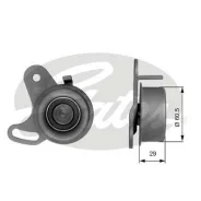 ����� �������� ����� ��� ��� Hyundai Accent, Hyundai Elantra, Hyundai Coupe/Tiburon Hyundai gates t41037 T41037 ����