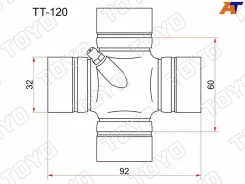 ���������� ���������� ���� TT-120 ��� Toyota ������������� TOYO ������ 04371-10011 04371-36020 04371-36021 04371-36030 TT-120 GUT-20 UJ-234 ST-04371-3...
