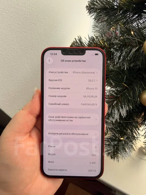 Apple iPhone 13. �/�, 256 ��, �������, 3G, 4G LTE ����