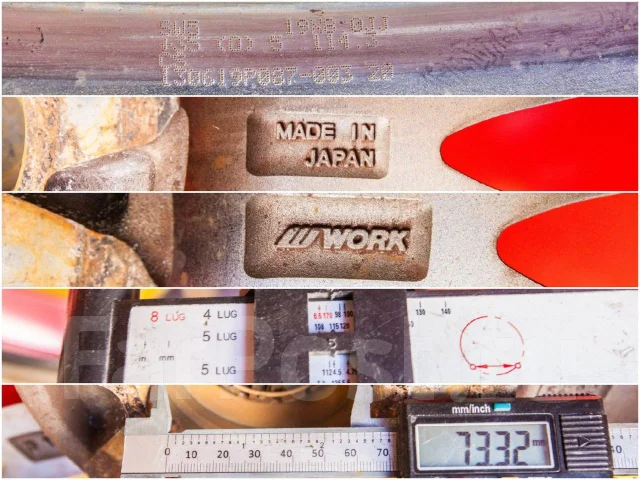 Work Schwert. 8.0x19", 5x114.3, ET35, �� 73,1���. ����