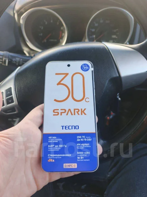 Tecno Spark 30C. �/�, 256 ��, �����, 5G ����