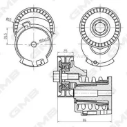 ���������� ���������� ����� AUDI A3/SEAT/Skoda Fabia/Octavia/VW POLO 1,4/1,6 03- GAT20970 ����
