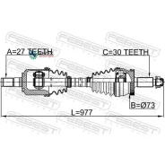 ������ �������� ������ 27�975�30 Febest 2214JF20RH 2214JF20RH ����