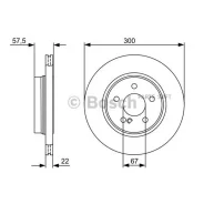 ���� ��������� MB W204 07- ����. ����. D 300��. Bosch 0986479411 Bosch 0986479411 0986479411 ����