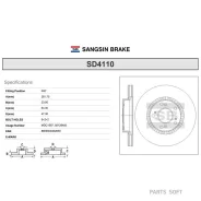���� ��������� Sangsin Brake SD4110 Sangsin Brake SD4110 SD4110 ����