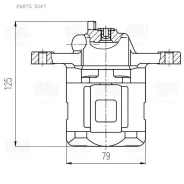 ������� ��������� Hyundai Sonata NF (05-)/YF (10-) ���. ���. D=34�� Trialli CF201901 Trialli CF201901 CF201901 ����