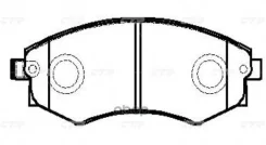 ������� ��������� M11, #C23, #W30, Sonata 94- F, {58101-34A10,58101-34A20} CKN-90 CTR ���. GK0805 GK0805 ����