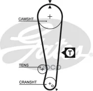 ������ ��� Nissan Bluebird CA20S 84-90 Gates ���. 5105 41098�3/ 4 5105 ����