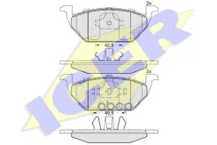������� ��������� VAG Golf 97-05, Polo (RUS) 1ZF, Fabia 99-, Octavia 96- ICER ��� �������� =GDB1357 Icer ���. 181338 181338 ����