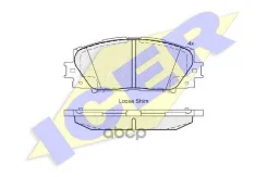������� ��������� Toyota Yaris, Vitz 05- �������� 1226 � 49.5 � 18.2 ICER Icer ���. 181774 181774 ����